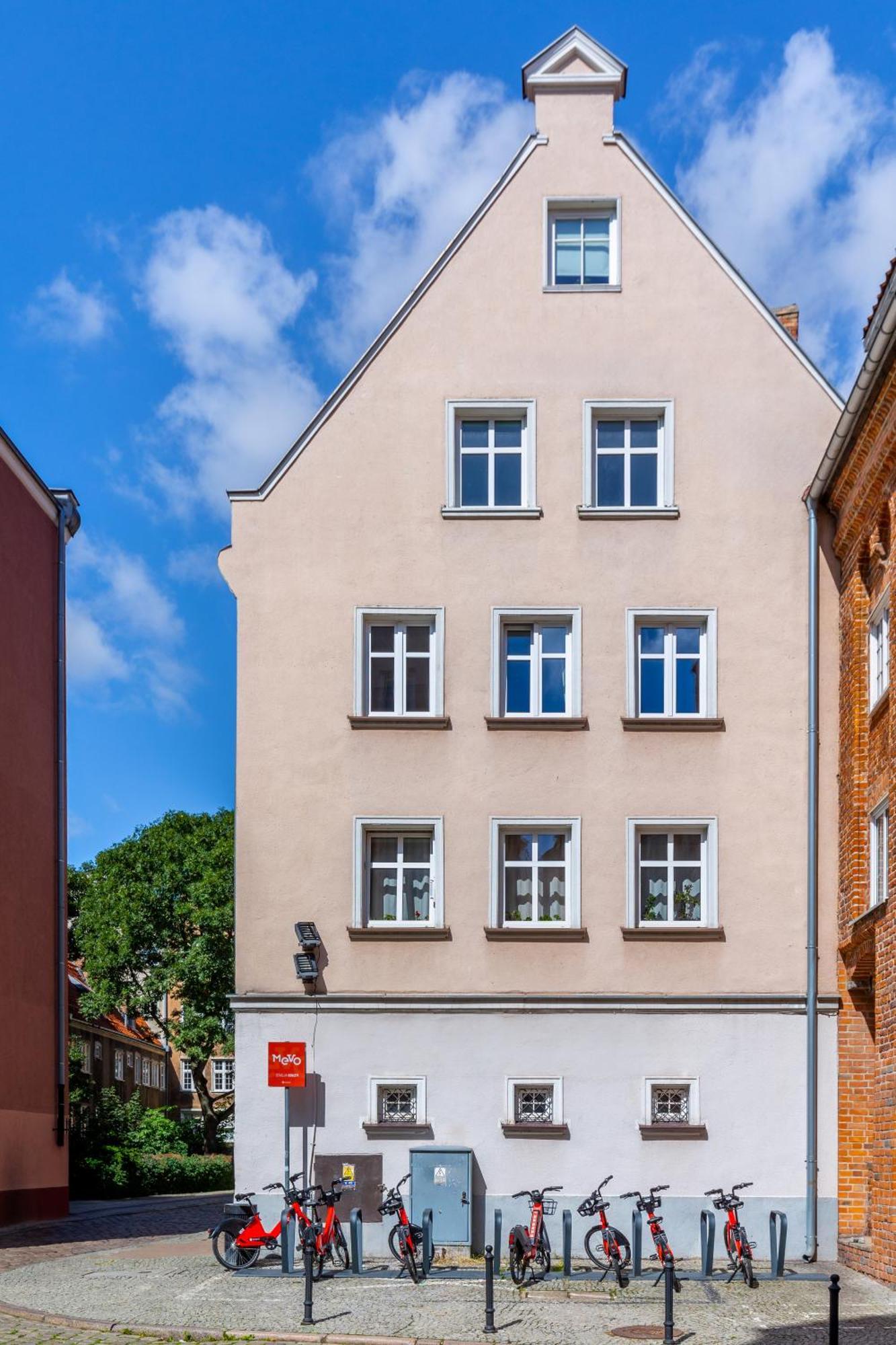 Stylowy Apartament W Sercu Starowki Z Widokiem Na Motlawe Gdansk Ngoại thất bức ảnh